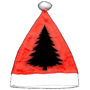 Christmas Hat (Red/White)