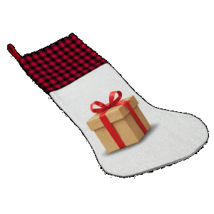 Christmas Sock (Canvas)