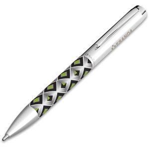 Andy Cartwright Geo Ball Pen in Lime