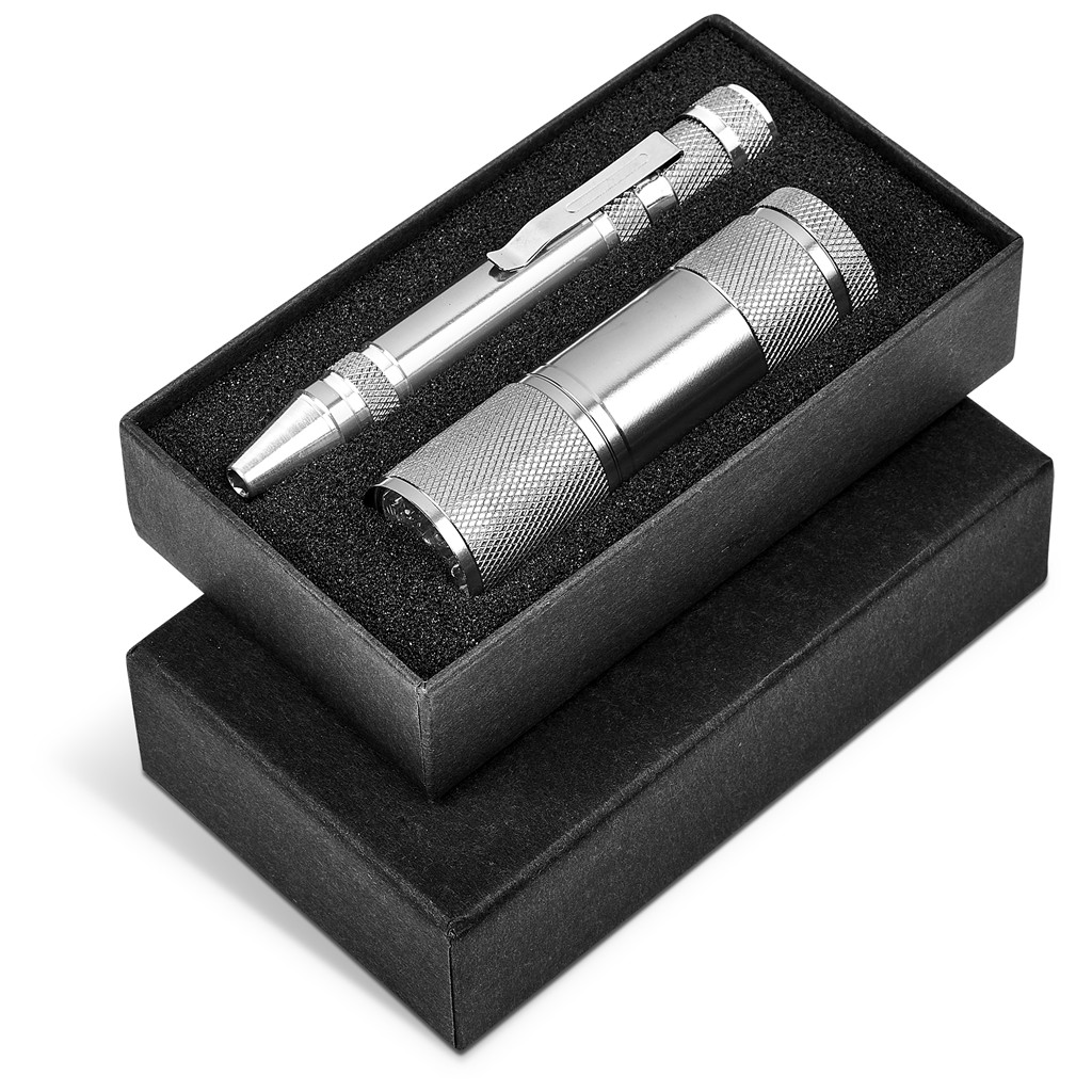 Altitude Sentinel Torch & Tool Set – Silver