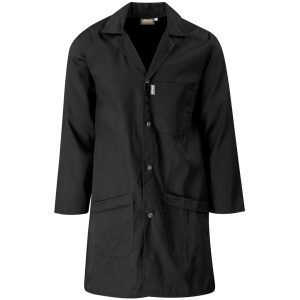 Prime Polycotton Dust Coat in Black