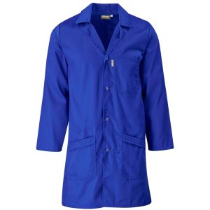 Prime Polycotton Dust Coat in Royal Blue