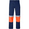Traffic Premium Two-Tone Hi-Viz Reflective Pants - Orange