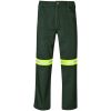 Site Premium Polycotton Pants - Reflective Legs - Yellow Tape - Olive