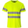 Construction Hi-Viz Reflective T-Shirt - Yellow