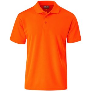 Sector Hi-Viz Golf Shirt in Orange