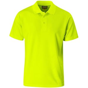 Sector Hi-Viz Golf Shirt in Yellow