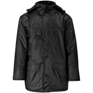 Sentry Parka Jacket in Black