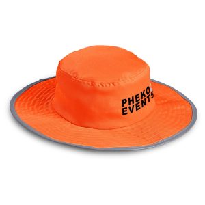 Roadside Hi-Viz Reflective Hat in Orange