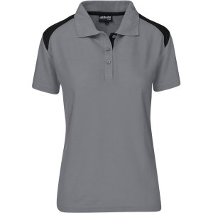 Ladies Apex Golf Shirt in Grey