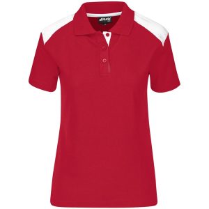 Ladies Apex Golf Shirt - Red