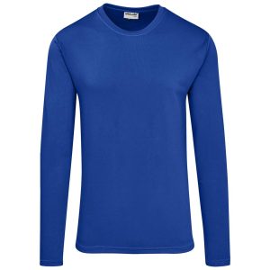 Mens Long Sleeve All Star T-Shirt in Royal Blue