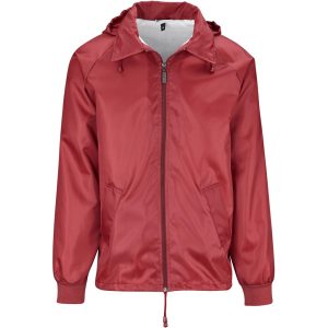 Unisex Alti-Mac Terry Jacket in Red