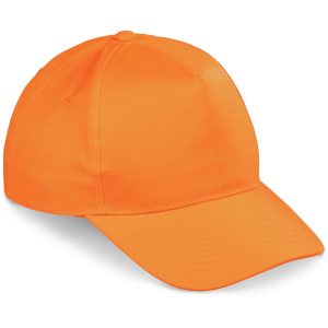 Brooklyn Cap - 5 Panel in Orange