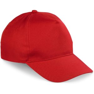 Brooklyn Cap - 5 Panel in Red