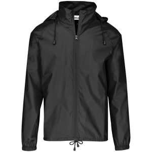 Unisex Cameroon Rain Jacket in Black