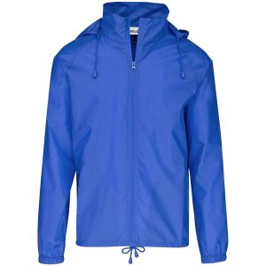 Unisex Cameroon Rain Jacket in Royal Blue