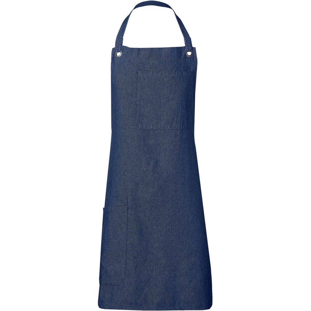 Altitude Crew Bib Denim Apron – Dark Blue