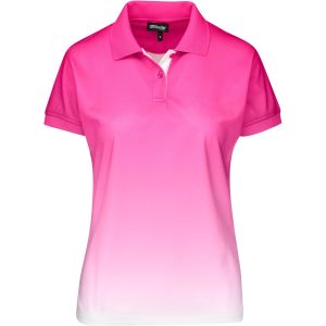 Ladies Dakota Golf Shirt in Pink