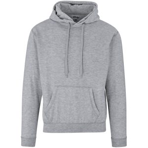 Mens Essential Hooded Sweater in Grey