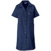 Marriot Polycotton Housecoat - Navy