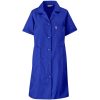 Marriot Polycotton Housecoat - Royal Blue