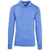 Mens Fitness Lightweight Hooded Sweater - Royal Blue