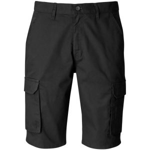 Mens Highlands Cargo Shorts in Black