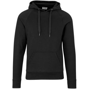 Mens Harvard Heavyweight Hooded Sweater in Black