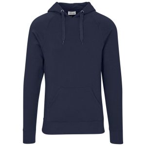 Mens Harvard Heavyweight Hooded Sweater in Navy