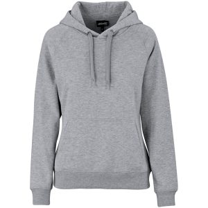 Ladies Harvard Heavyweight Hooded Sweater in Grey