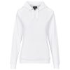 Ladies Harvard Heavyweight Hooded Sweater - White
