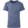 Mens Oregon Melange T-Shirt - Navy