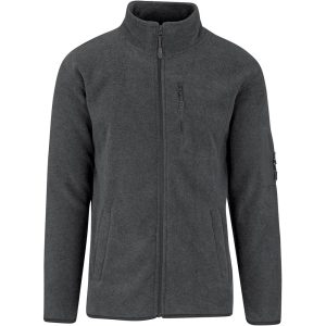Mens Oslo Micro Fleece Jacket in Charcoal