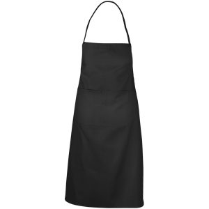 Promo Bib Apron in Black