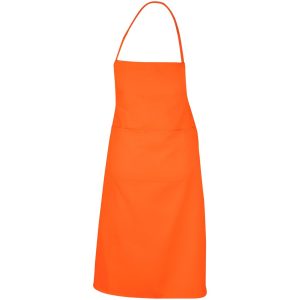 Promo Bib Apron in Orange