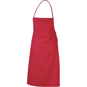 Promo Bib Apron in Red