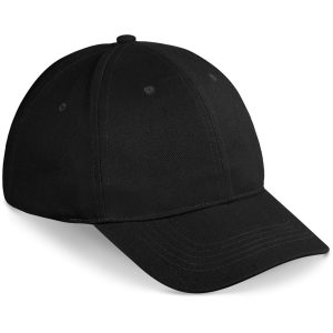 Pro Basic Cap - 6 Panel in Black