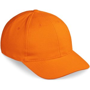 Pro Basic Cap - 6 Panel in Orange