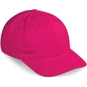 Pro Basic Cap - 6 Panel in Pink