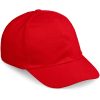 Pro Basic Cap - 6 Panel - Red