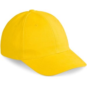Pro Basic Cap - 6 Panel in Yellow