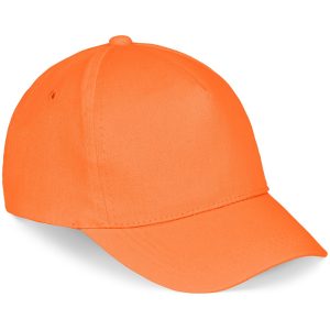 Piccolo Kids Cap - 5 Panel in Orange