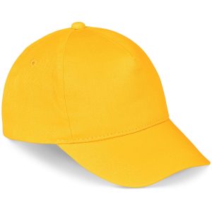 Piccolo Kids Cap - 5 Panel in Yellow