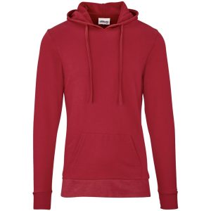 Mens Physical Hooded Sweater in Red