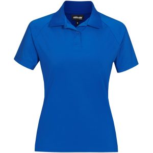 Ladies Santorini Golf Shirt in Blue
