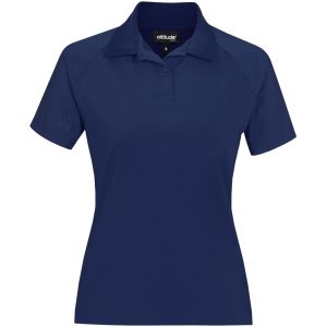 Ladies Santorini Golf Shirt in Navy