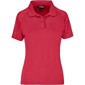 Ladies Santorini Golf Shirt in Red