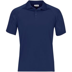 Mens Santorini Golf Shirt in Navy