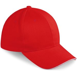 Swift Sandwich Cap - 6 Panel in Red